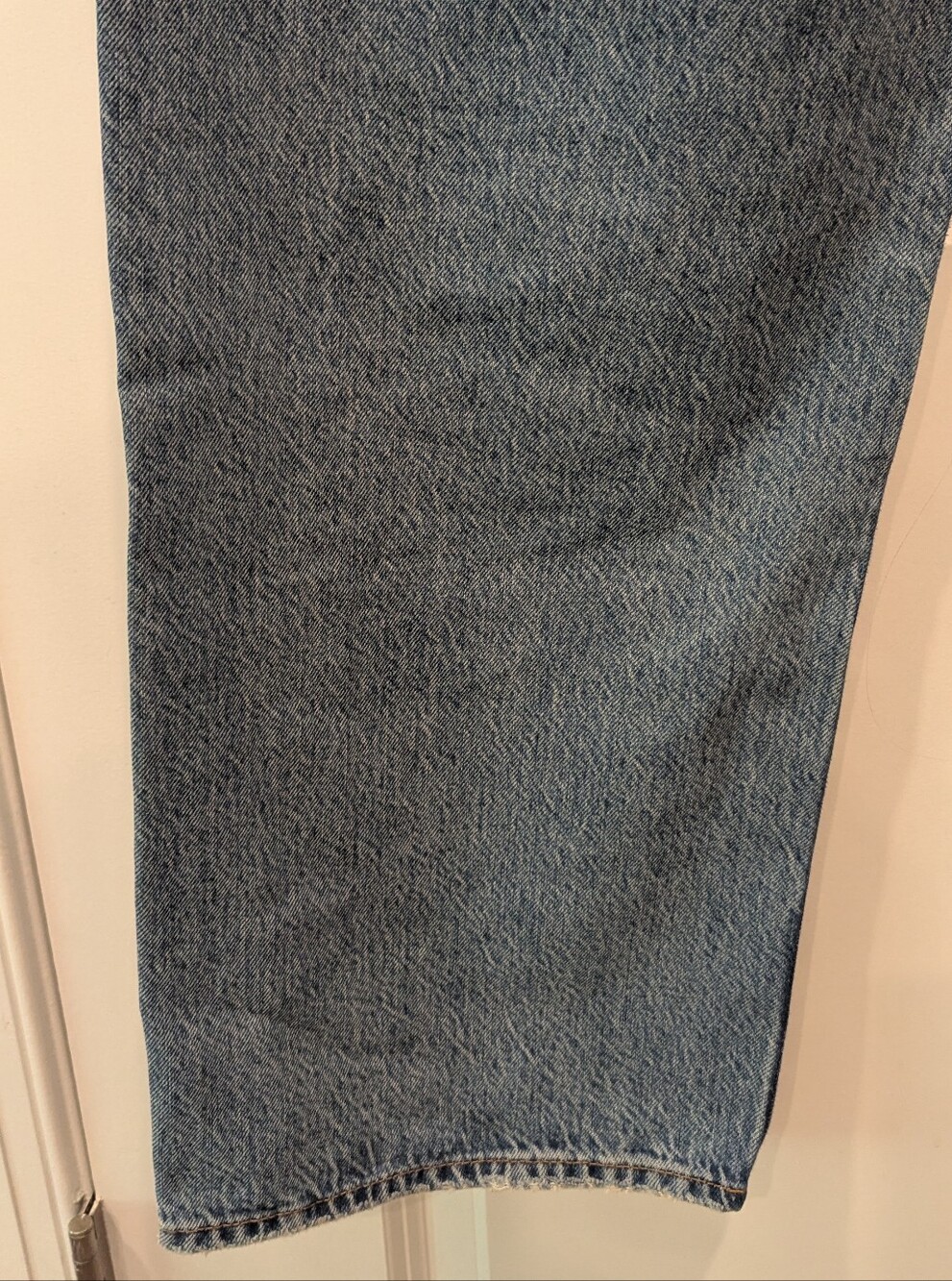 Abercrombie & Fitch Loose High Rise Jeans Women 30/10 Blue Denim Relaxed Y2K - Picture 9 of 15